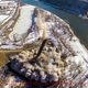 Illustration for article titled Controlled Power Plant Demolition, A Drones View.